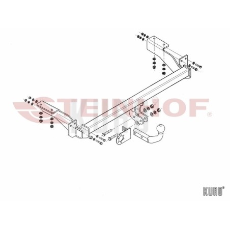 Steinhof hak holowniczy Citroën C4 I 2004-2010