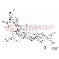 Steinhof hak holowniczy Fiat 500 2007-
