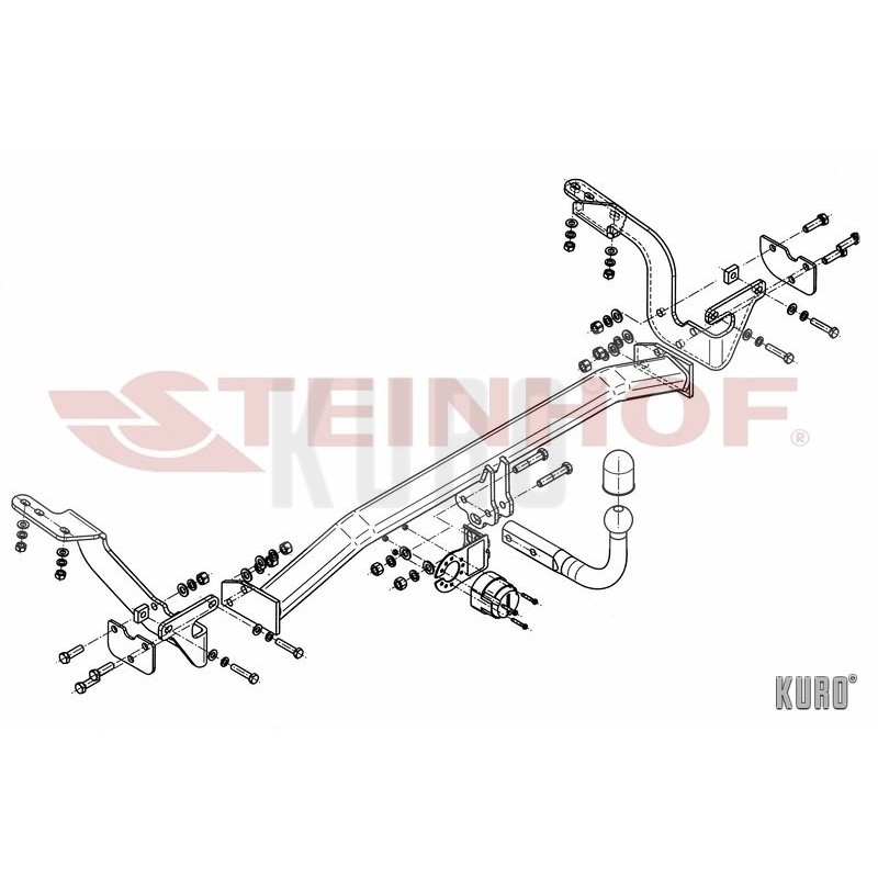 Steinhof hak holowniczy Citroën C4 Picasso I 2006-2013