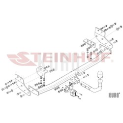 Steinhof hak holowniczy Chrysler PT Cruiser 2000-2010