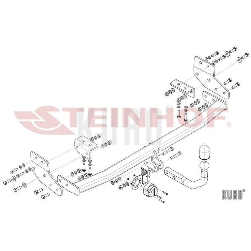 Steinhof hak holowniczy Chrysler PT Cruiser 2000-2010