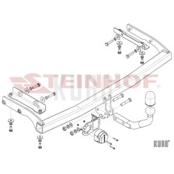 Steinhof hak holowniczy Nissan Note I (E11) 2006-2013