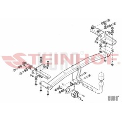 Steinhof hak holowniczy FIAT 500X 2014-2018