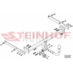 Steinhof hak holowniczy Ford Kuga I 2008-2012