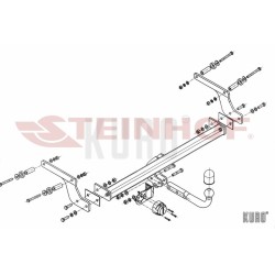 Steinhof hak holowniczy Dacia Duster I Lift 2013-2017