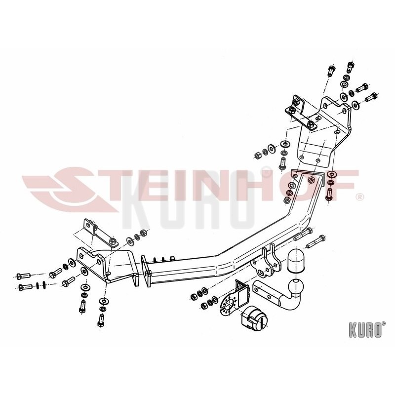 Steinhof hak holowniczy Dodge Journey 2008-2020