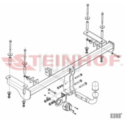 Steinhof hak holowniczy Honda HR-V 1999-2006