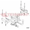 Steinhof hak holowniczy Honda HR-V 1999-2006