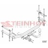Steinhof hak holowniczy Honda Jazz (GE) 2008-2015