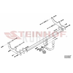 Steinhof hak holowniczy Renault Fluence 2009-2016
