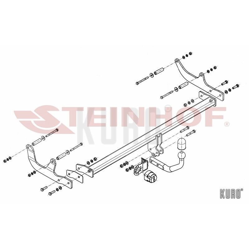 Steinhof hak holowniczy Renault Fluence 2009-2016