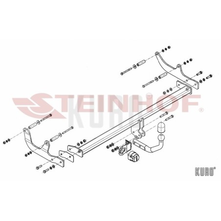 Steinhof hak holowniczy Renault Fluence 2009-2016