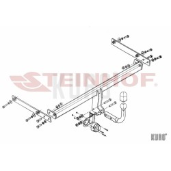 Steinhof hak holowniczy Ford Fiesta 2008-2017