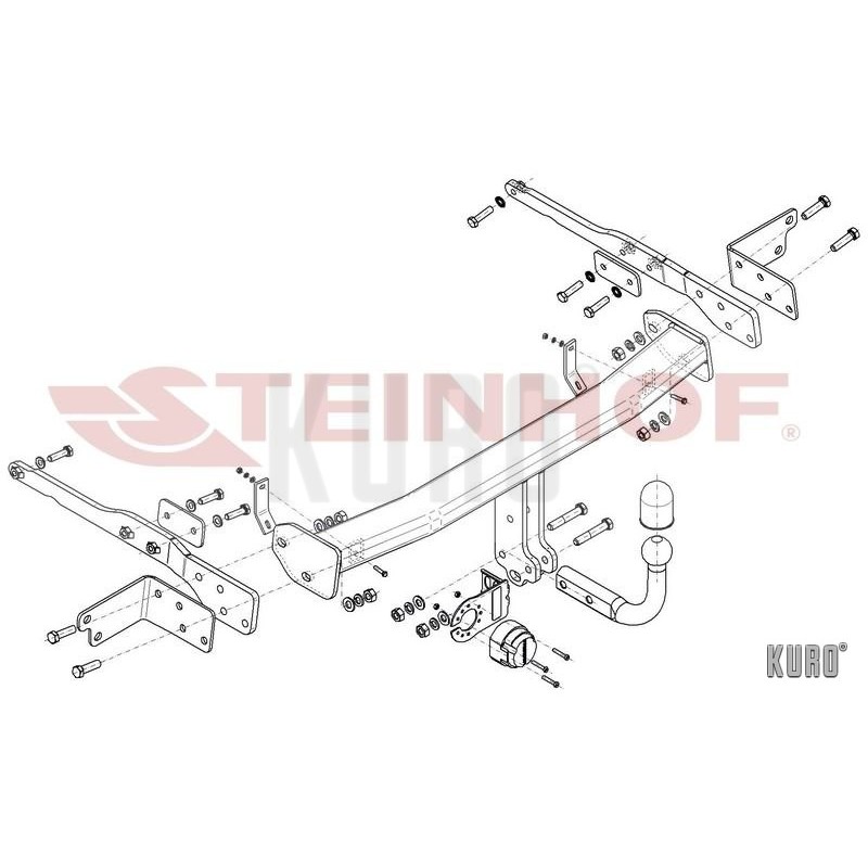 Steinhof hak holowniczy Ford Galaxy III 2015-