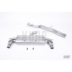 Milltek Audi RS3 8V Sportback Cat-back Non-Valved Non-Resonated