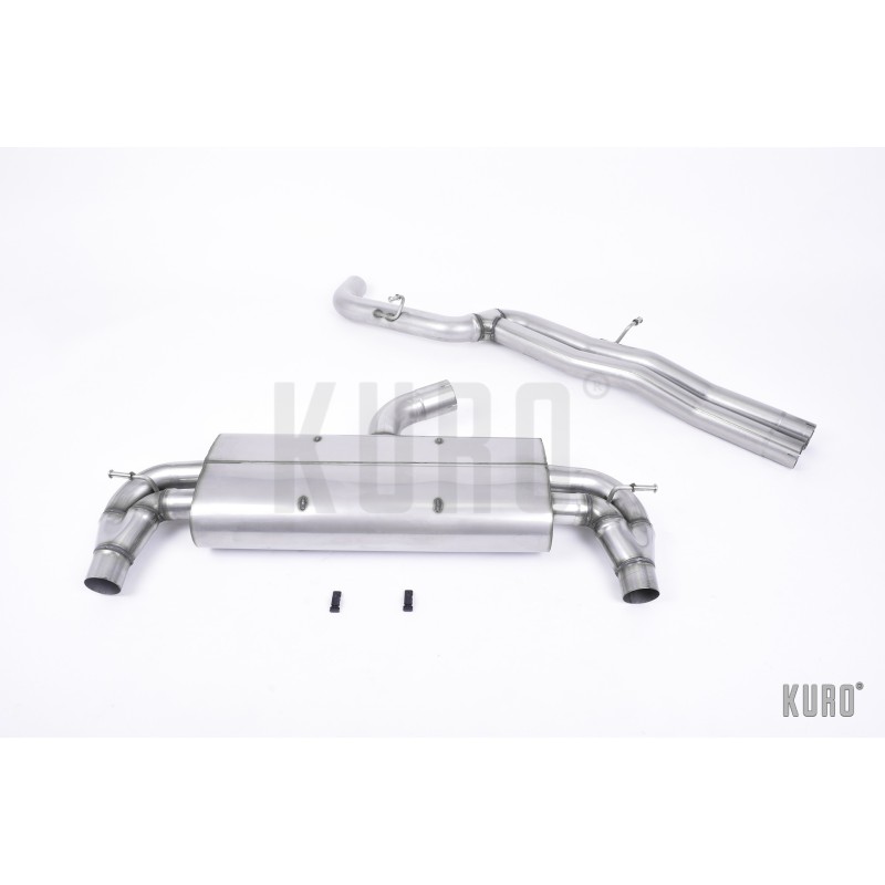 Milltek Audi RS3 8V Sportback Cat-back Non-Valved Non-Resonated