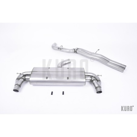 Milltek Audi RS3 8V Sportback Cat-back Non-Valved Non-Resonated