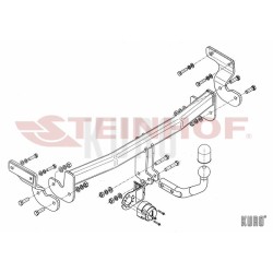 Steinhof hak holowniczy Kia Optima (TF) 2012-2015