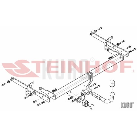 Steinhof hak holowniczy Renault Talisman Sedan 2015-