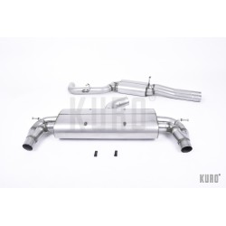 Milltek Audi RS3 8V Sportback Cat-back Non-Valved Resonated