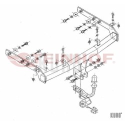 Steinhof hak holowniczy SEAT Alhambra I 1995-2000