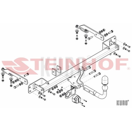 Steinhof hak holowniczy Honda HR-V 2015-2021