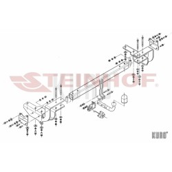 Steinhof hak holowniczy Lexus RX 2009-2015