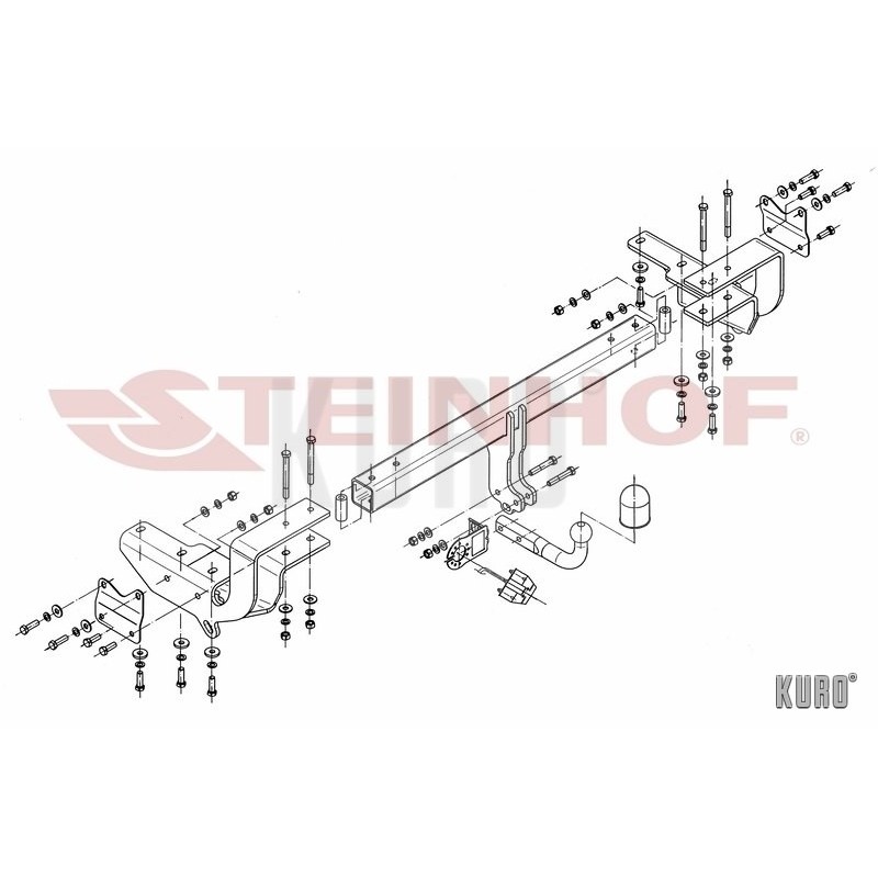 Steinhof hak holowniczy Lexus RX 2009-2015