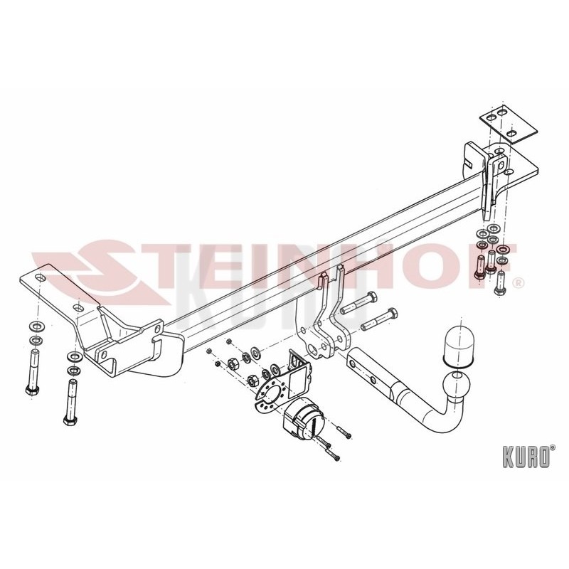 Steinhof hak holowniczy Land Rover Range Evoque (L538) 2011-2018