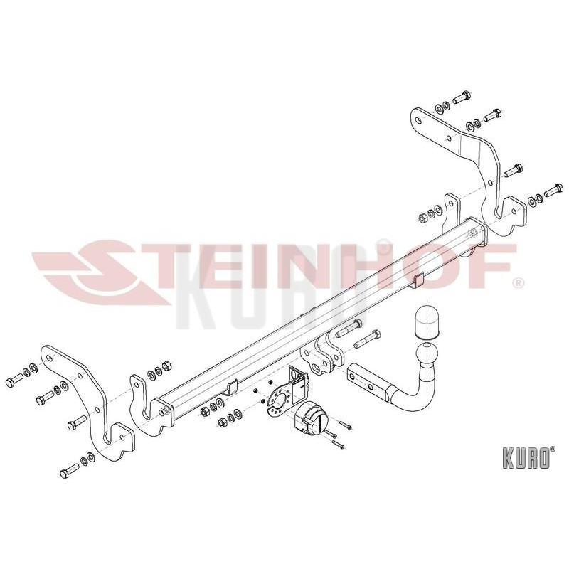 Steinhof hak holowniczy Hyundai Matrix 2001-2010