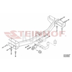 Steinhof hak holowniczy Hyundai ix35 2010-2015