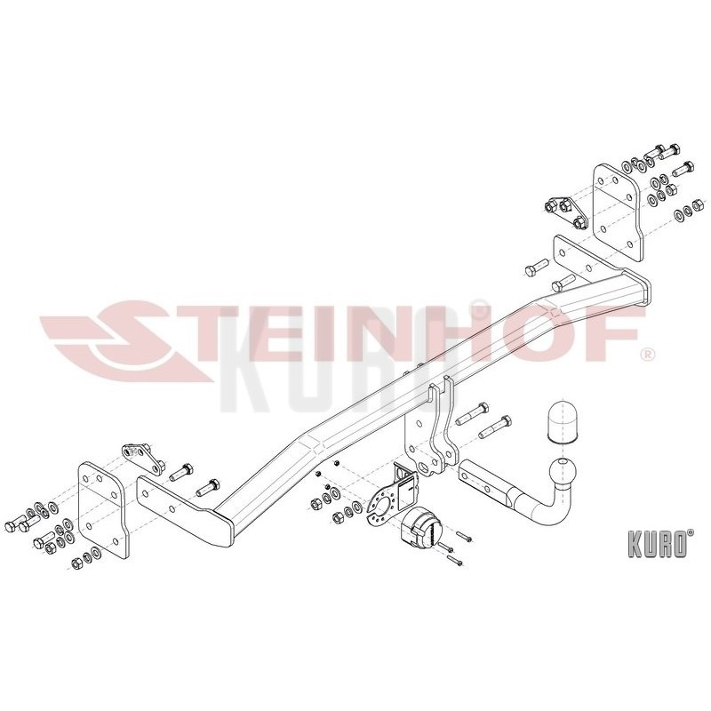 Steinhof hak holowniczy Hyundai Kona 2017-2023