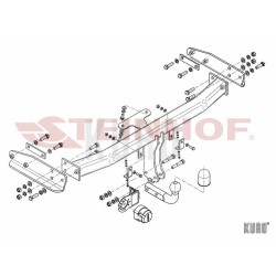Steinhof hak holowniczy Mazda Tribute I FL 2004-2006