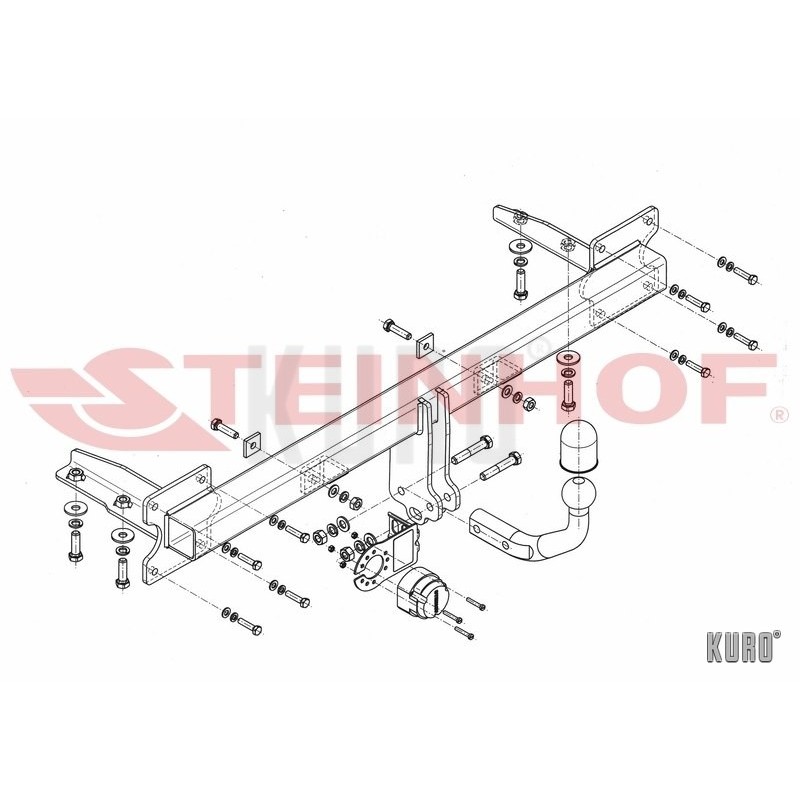 Steinhof hak holowniczy Kia Carnival I 1999-2005