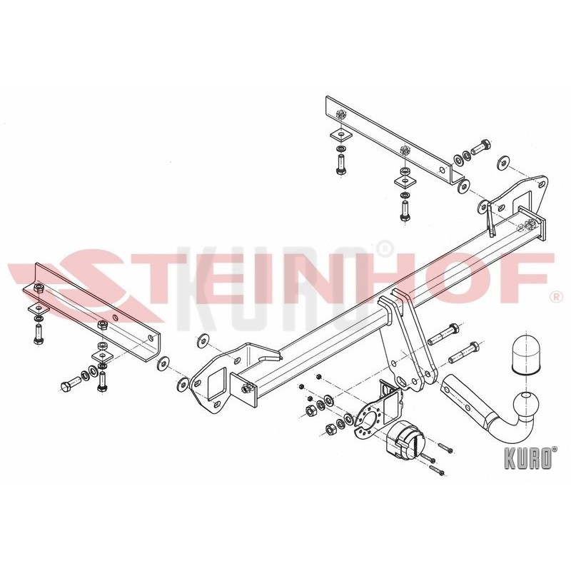 Steinhof hak holowniczy Subaru Impreza Hatchback (GR/GH) 2007-2012