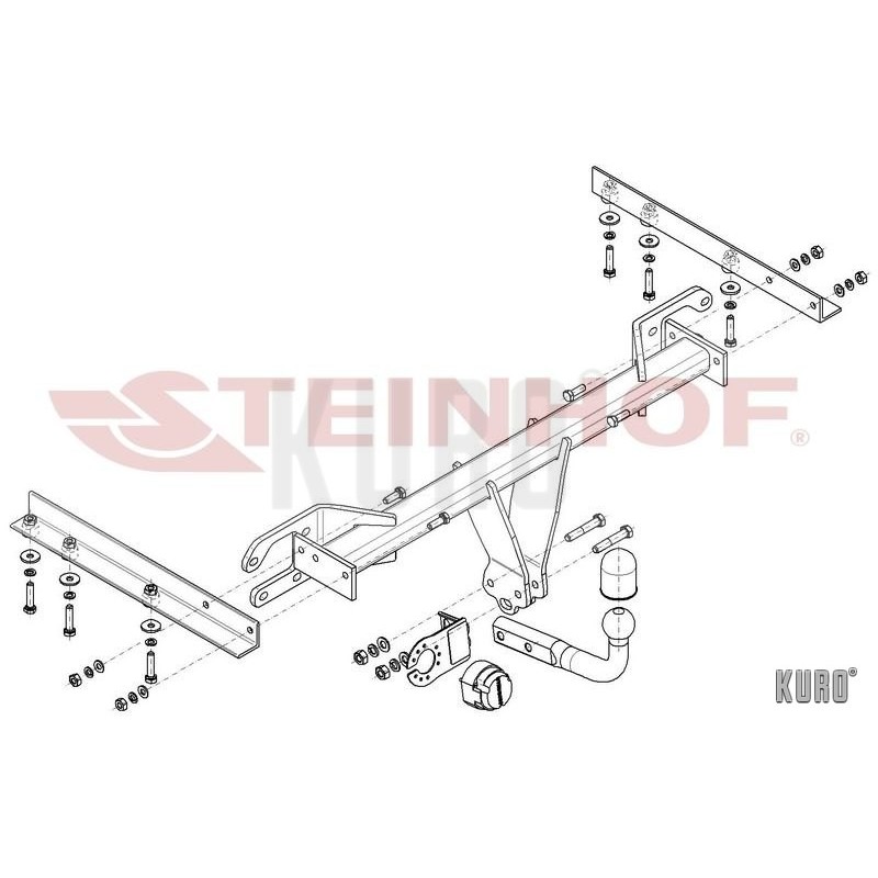 Steinhof hak holowniczy Subaru Outback (BR) 2009-2015