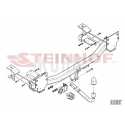 Steinhof hak holowniczy Land Rover Range (L322) 2002-2012