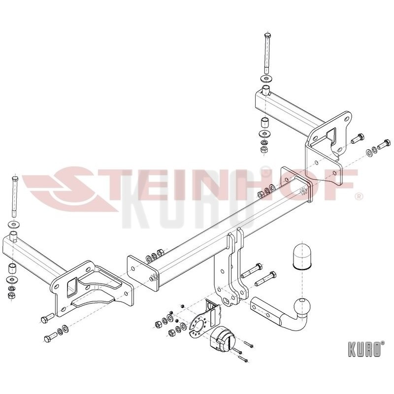 Steinhof hak holowniczy Subaru Tribeca 2005-2014