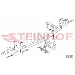 Steinhof hak holowniczy Lexus RX (MCU) 2003-2008