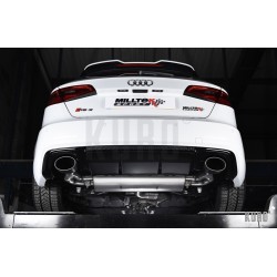Milltek Audi RS3 8V Sportback Cat-back Resonated HollowTek