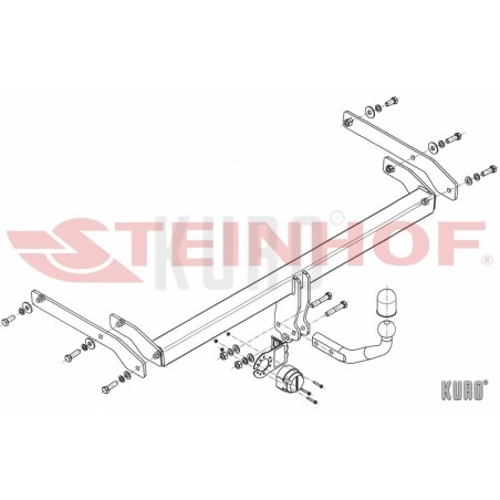 Steinhof hak holowniczy Suzuki Kizashi 2010-2015