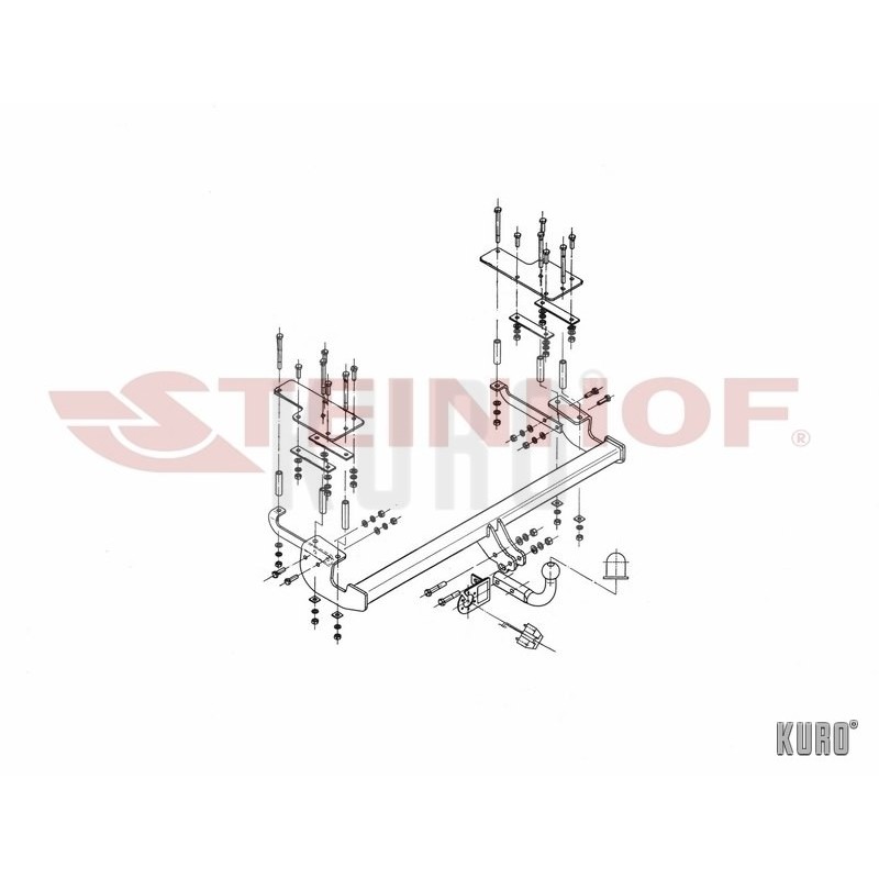 Steinhof hak holowniczy Suzuki SX4 2006-2013