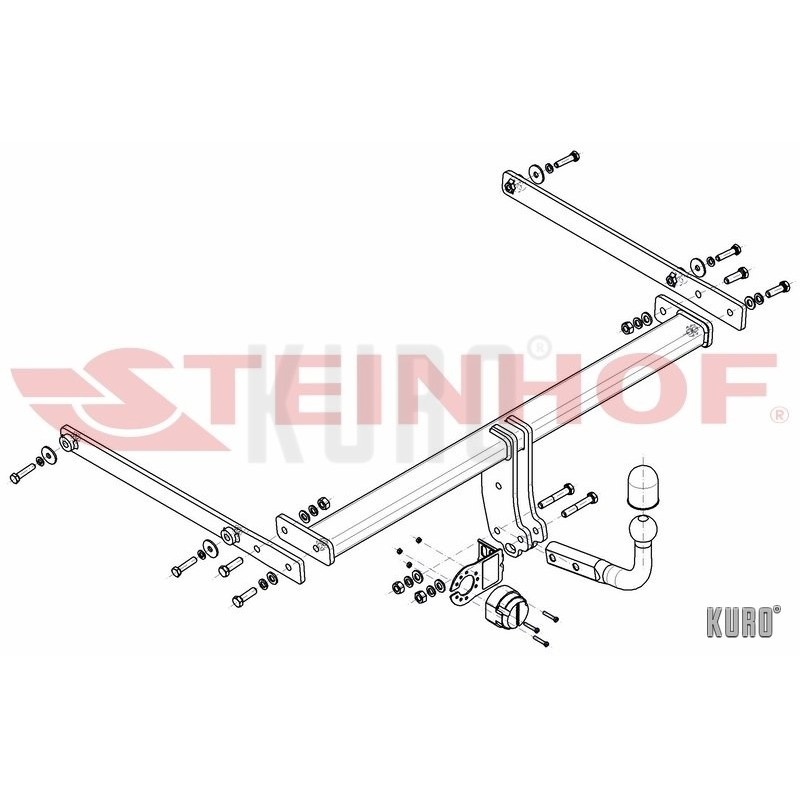 Steinhof hak holowniczy Mazda CX-3 2015-