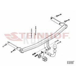Steinhof hak holowniczy Mazda 5 I (CR) 2005-2010