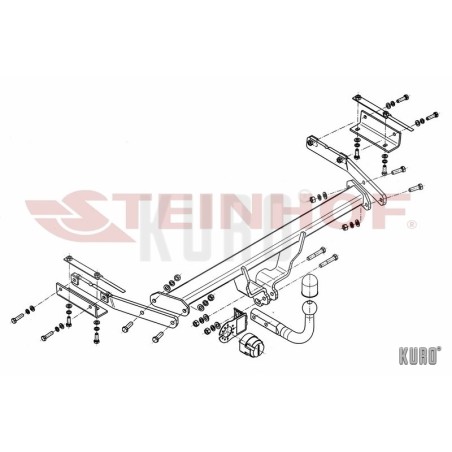 Steinhof hak holowniczy Nissan Juke I 2010-2019