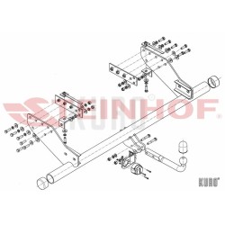 Steinhof hak holowniczy Mitsubishi L200 2009-2015