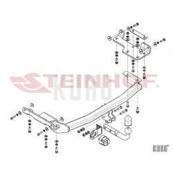 Steinhof hak holowniczy Nissan Murano (Z50) 2004-2008