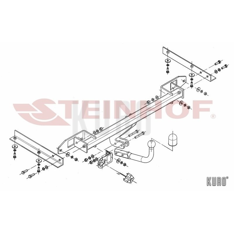 Steinhof hak holowniczy Opel Astra (J) Hatchback 2009-2015