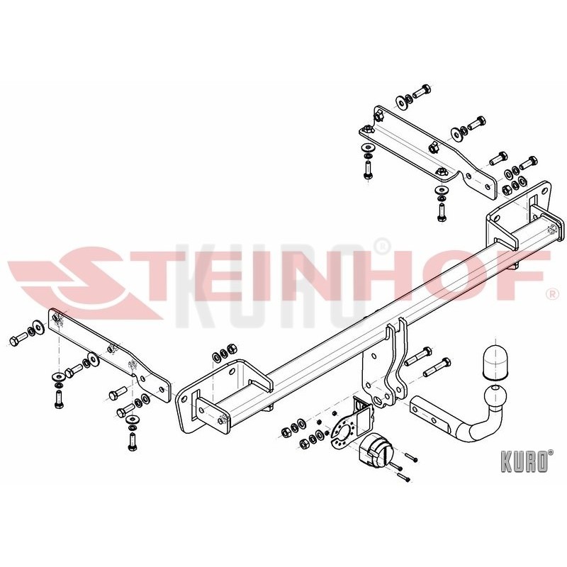 Steinhof hak holowniczy Opel Astra (K) Hatchback 2015-