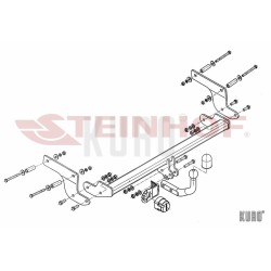 Steinhof hak holowniczy Renault Clio IV Hatchback 2012-2019